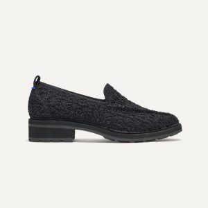 The Lug Loafer - Black Boucl??