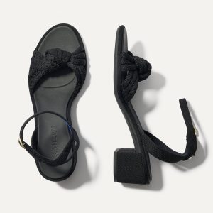 The Knot Sandal - Black