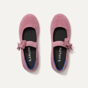 The Kids ReVelvet??? Tux Bow Mary Jane - ReVelvet??? Lilac